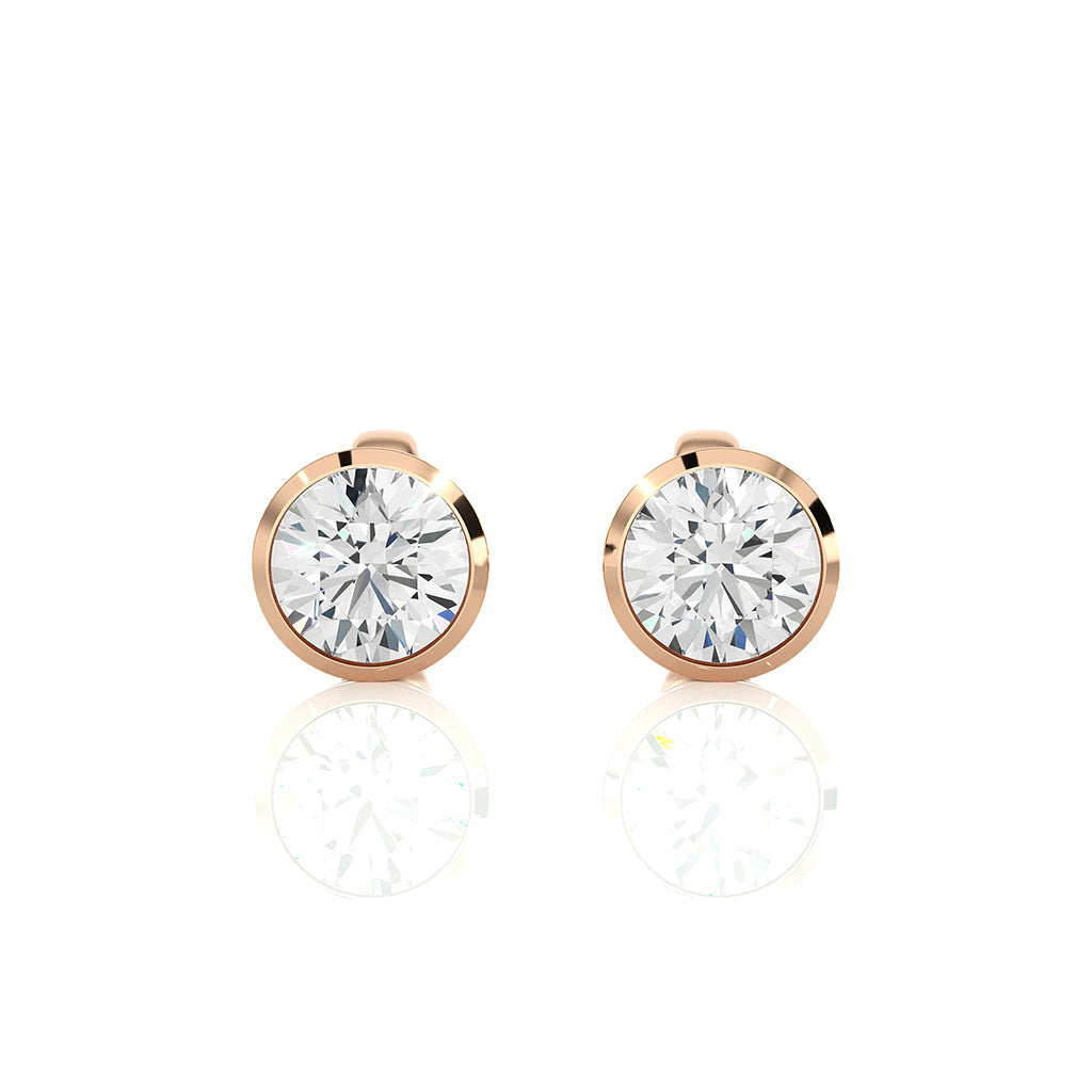 18k Real Diamond Earring JGD-2305-08703