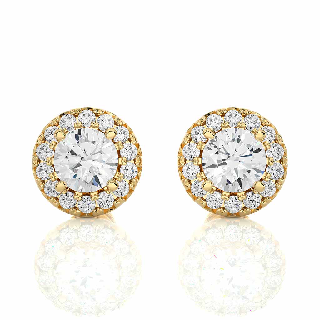 18k Real Diamond Earring JGD-2305-08707