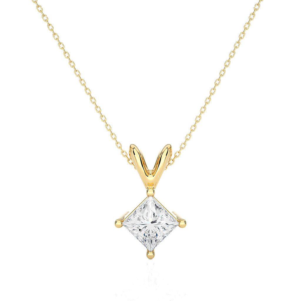 18k Real Diamond Pendants JGD-2305-08708