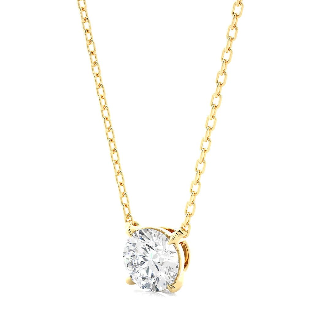 18k Real Diamond Pendants JGD-2305-08709