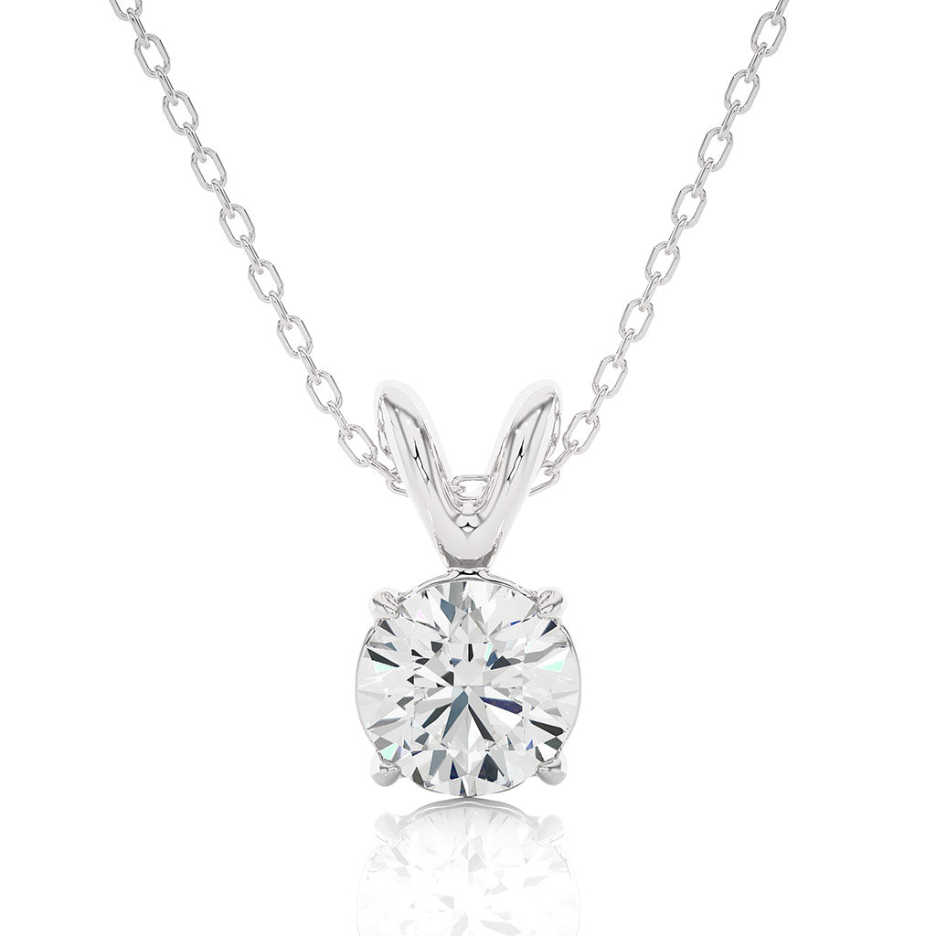 18k Real Diamond Pendants JGD-2305-08711