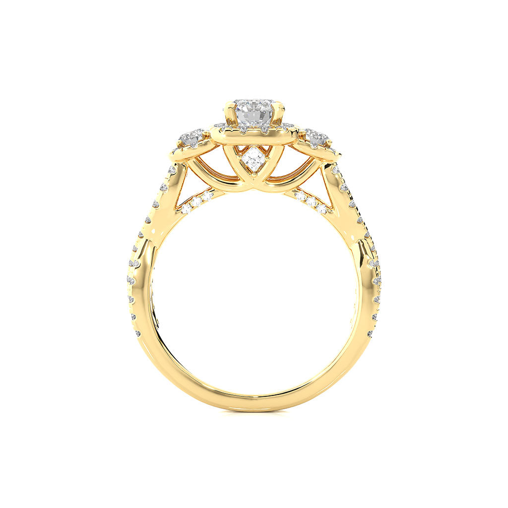 18k Real Diamond Ring JGD-2305-08742