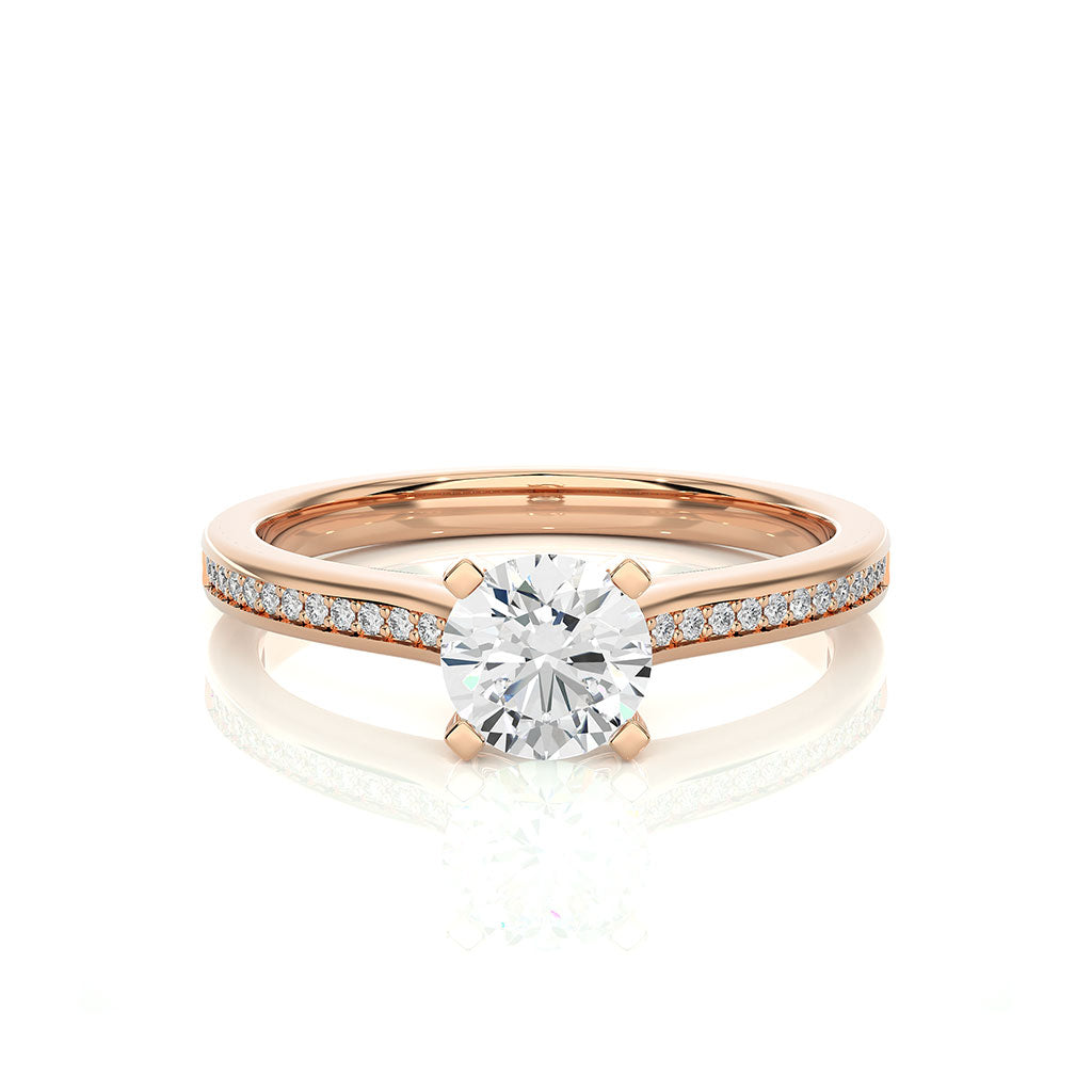 18k Real Diamond Ring JGD-2305-08745