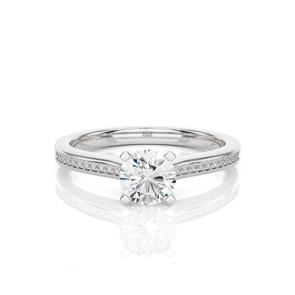 18k Real Diamond Ring JGD-2305-08745