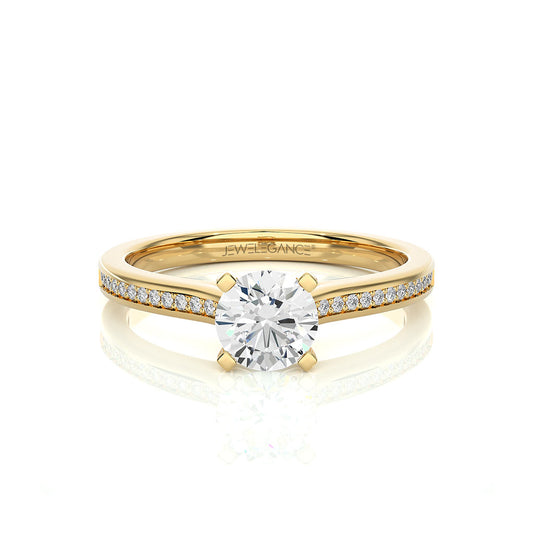 18k Real Diamond Ring JGD-2305-08745