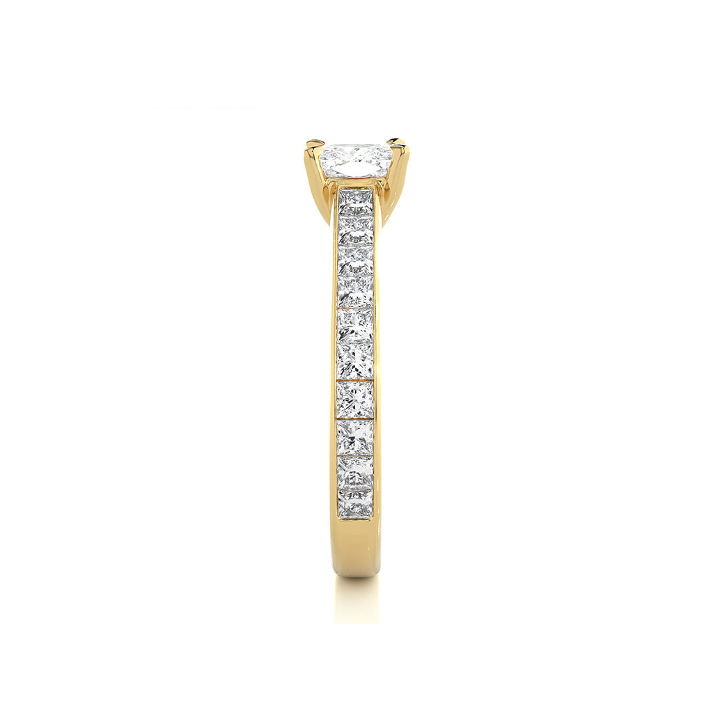 18k Real Diamond Ring JGD-2305-08747