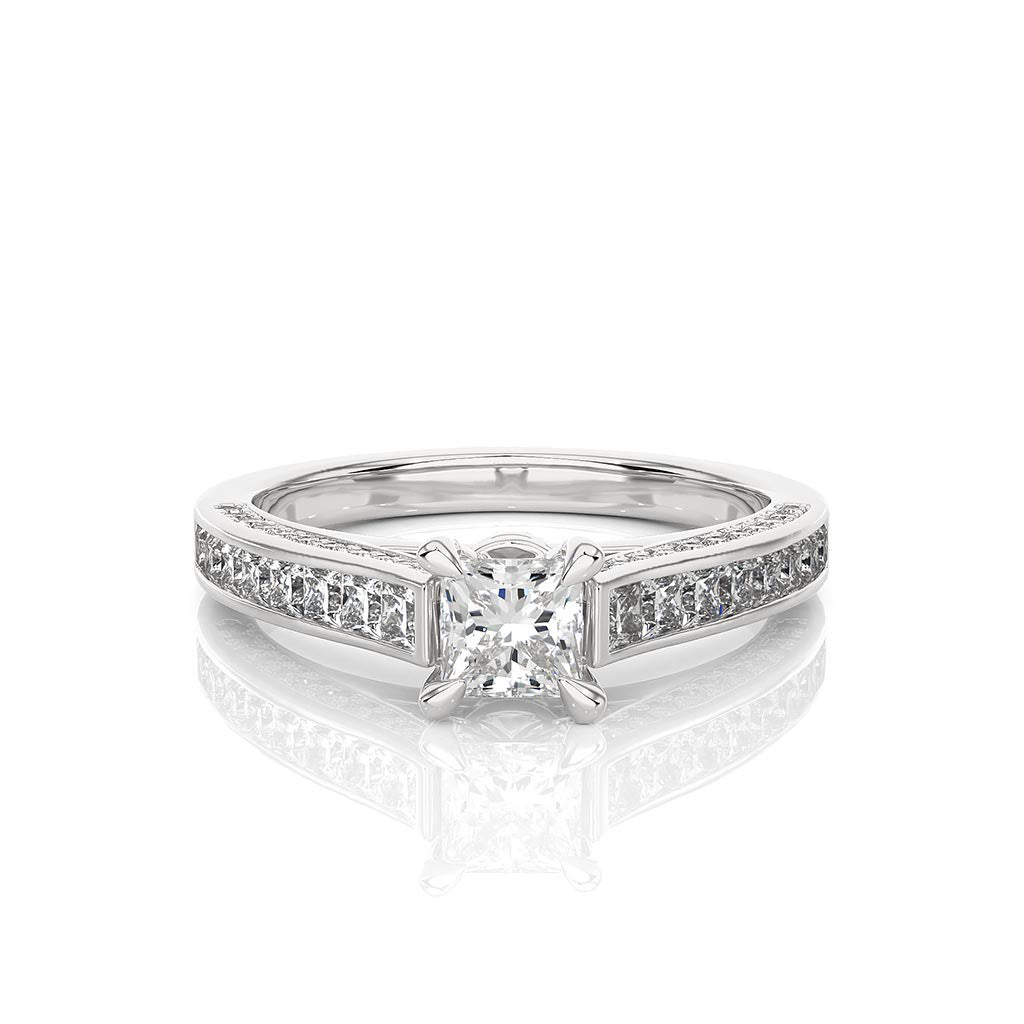 18k Real Diamond Ring JGD-2305-08751