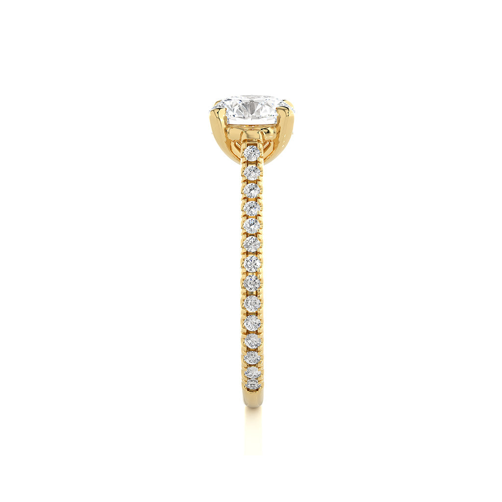 18k Real Diamond Ring JGD-2305-08753