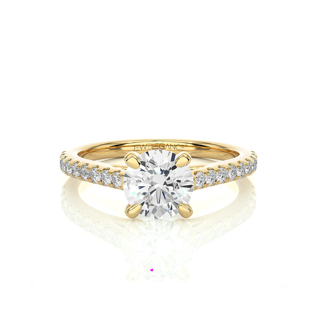 18k Real Diamond Ring JGD-2305-08754