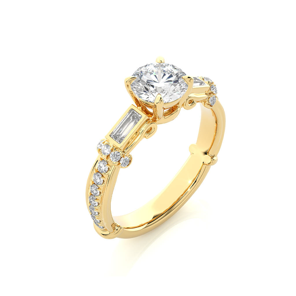 18k Real Diamond Ring JGD-2305-08771