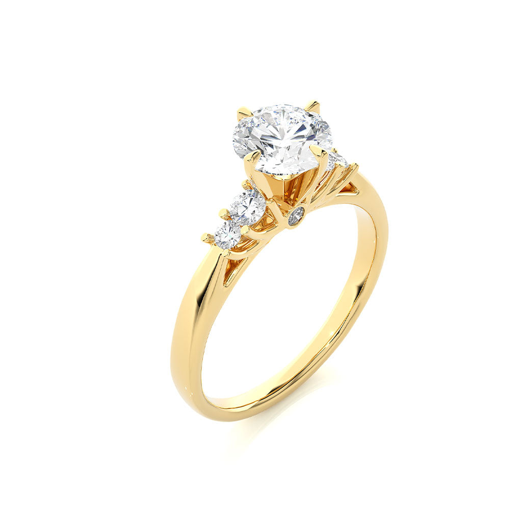 18k Real Diamond Ring JGD-2305-08772