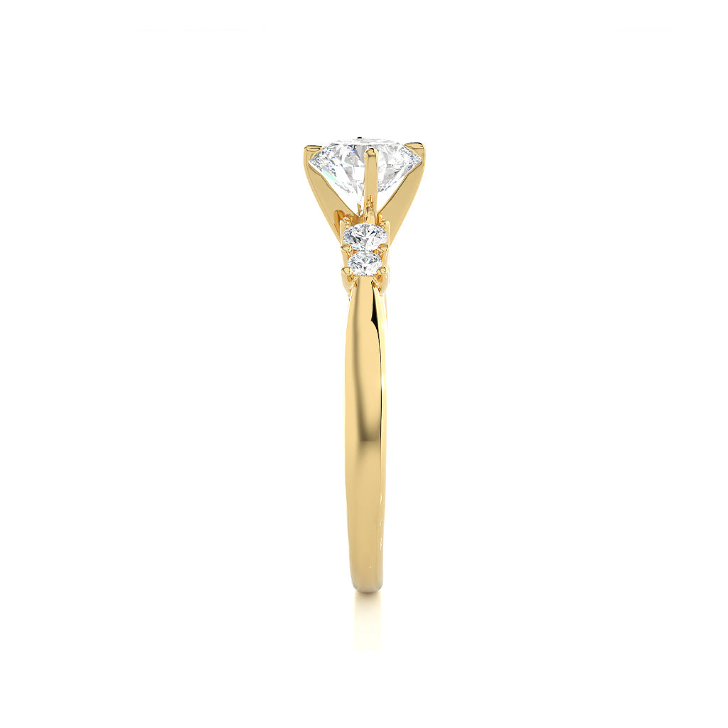 18k Real Diamond Ring JGD-2305-08772