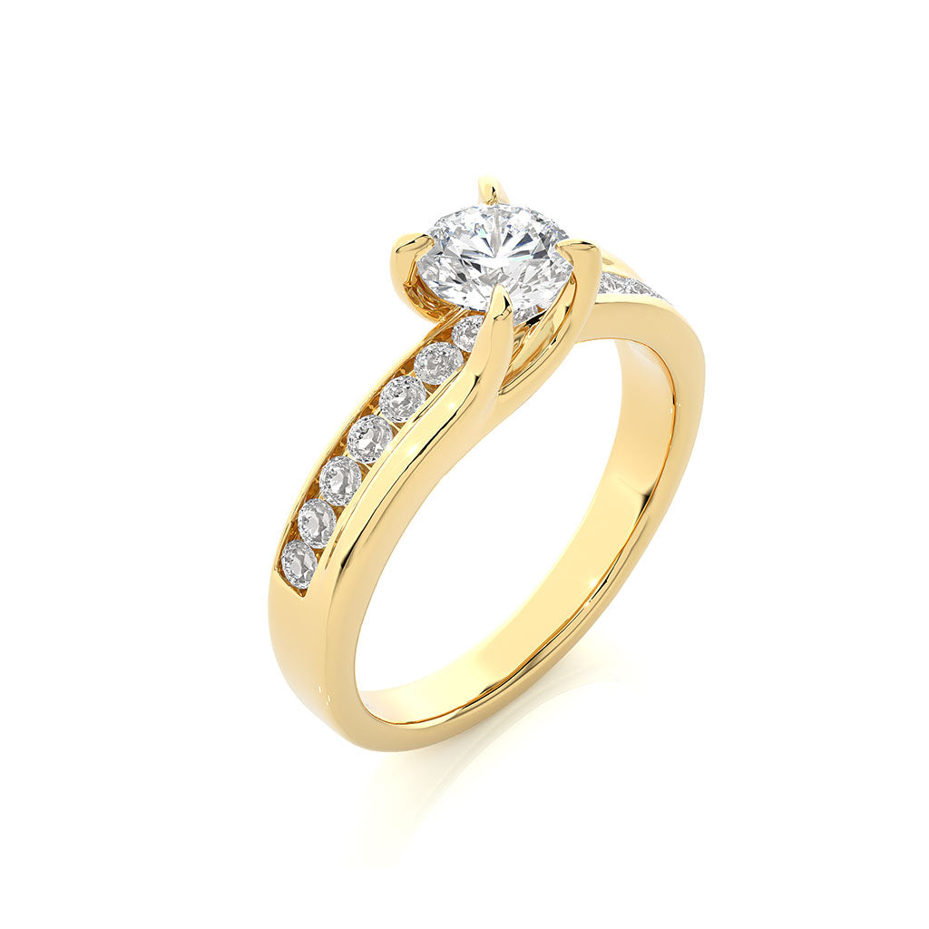 18k Real Diamond Ring JGD-2305-08774