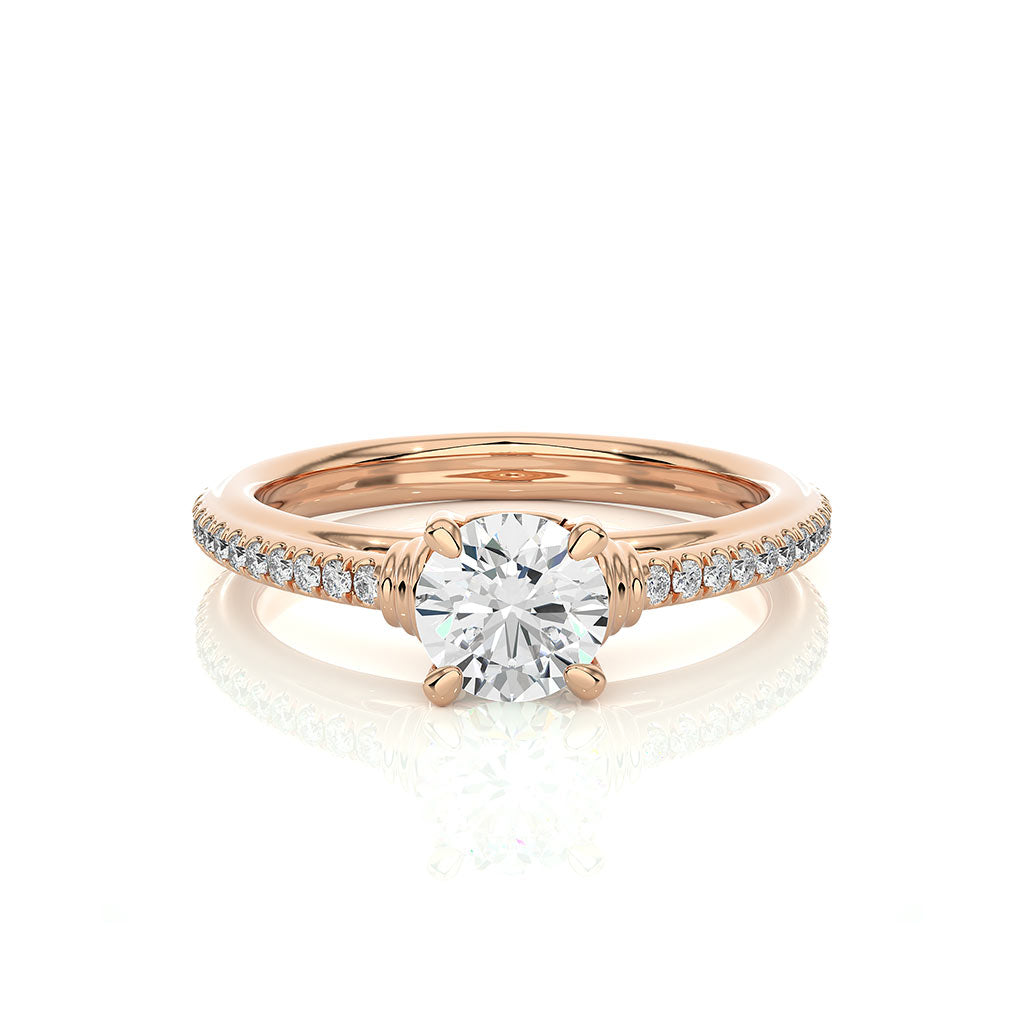 18k Real Diamond Ring JGD-2305-08776