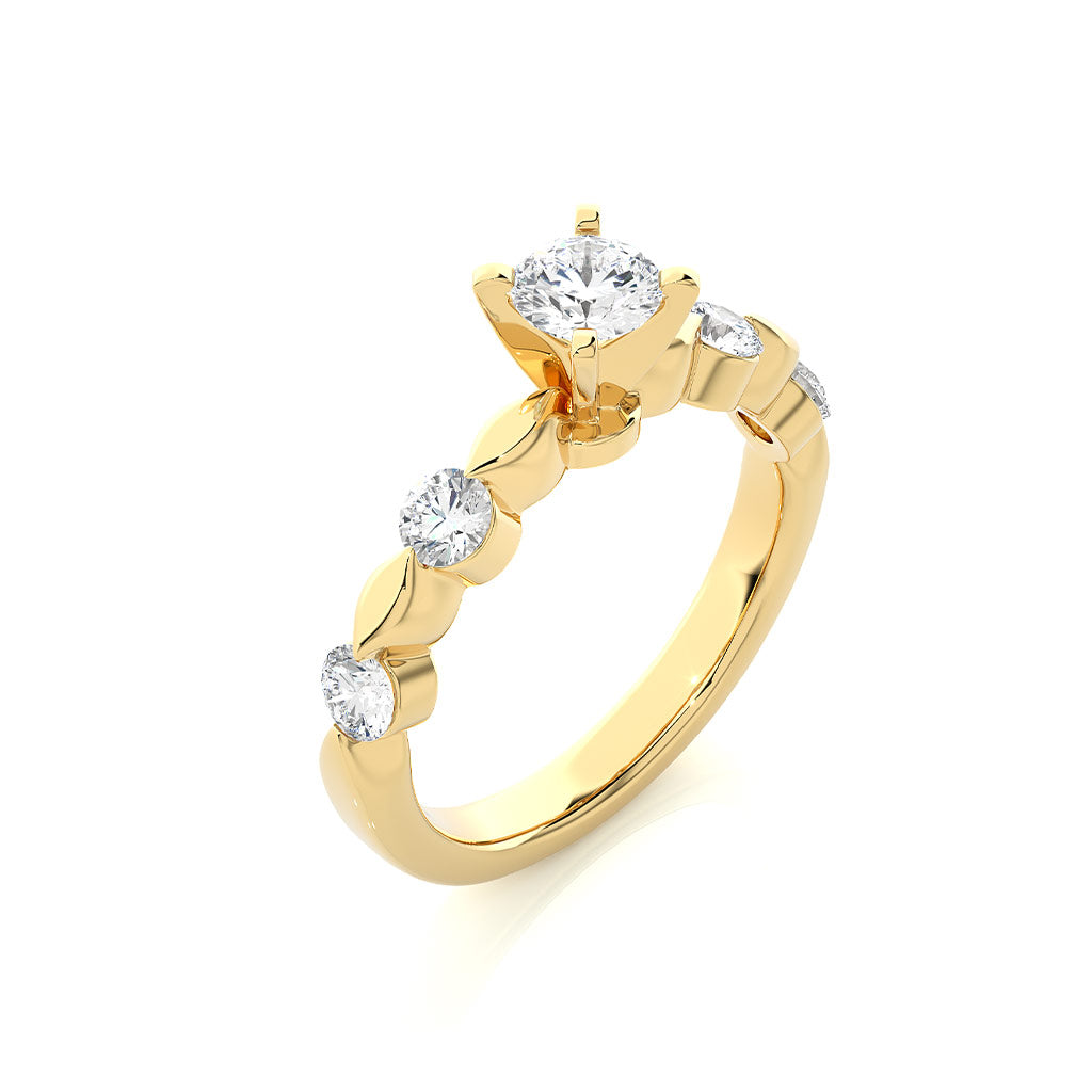 18k Real Diamond Ring JGD-2305-08777