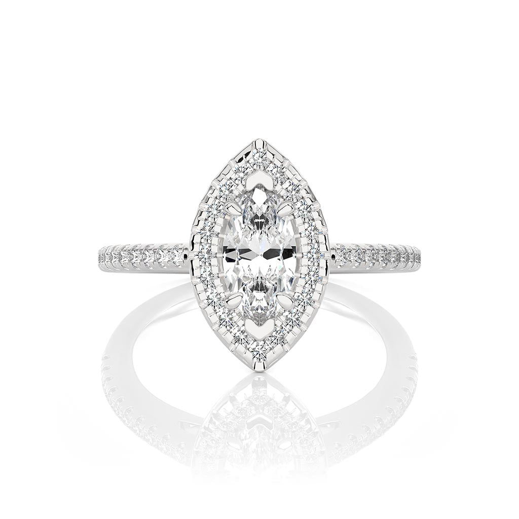 18k Real Diamond Ring JGD-2305-08781