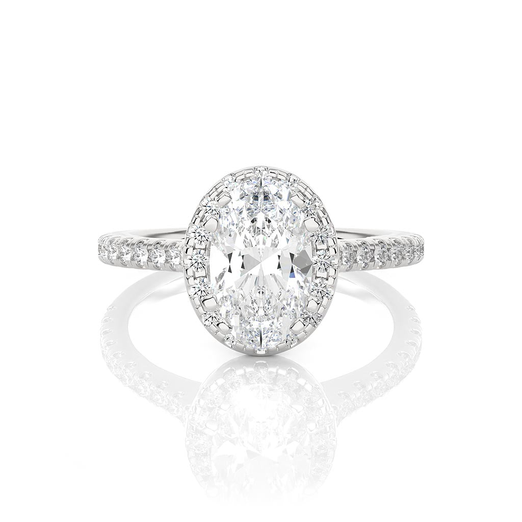 18k Real Diamond Ring JGD-2305-08782