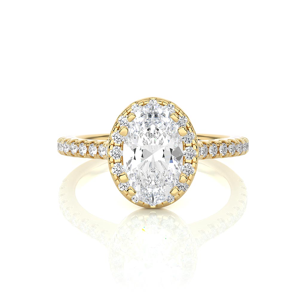 18k Real Diamond Ring JGD-2305-08782