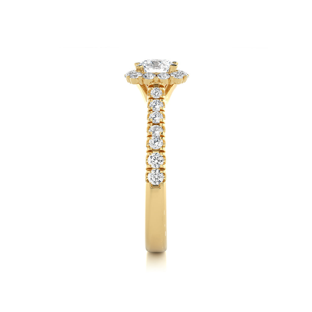 18k Real Diamond Ring JGD-2305-08784