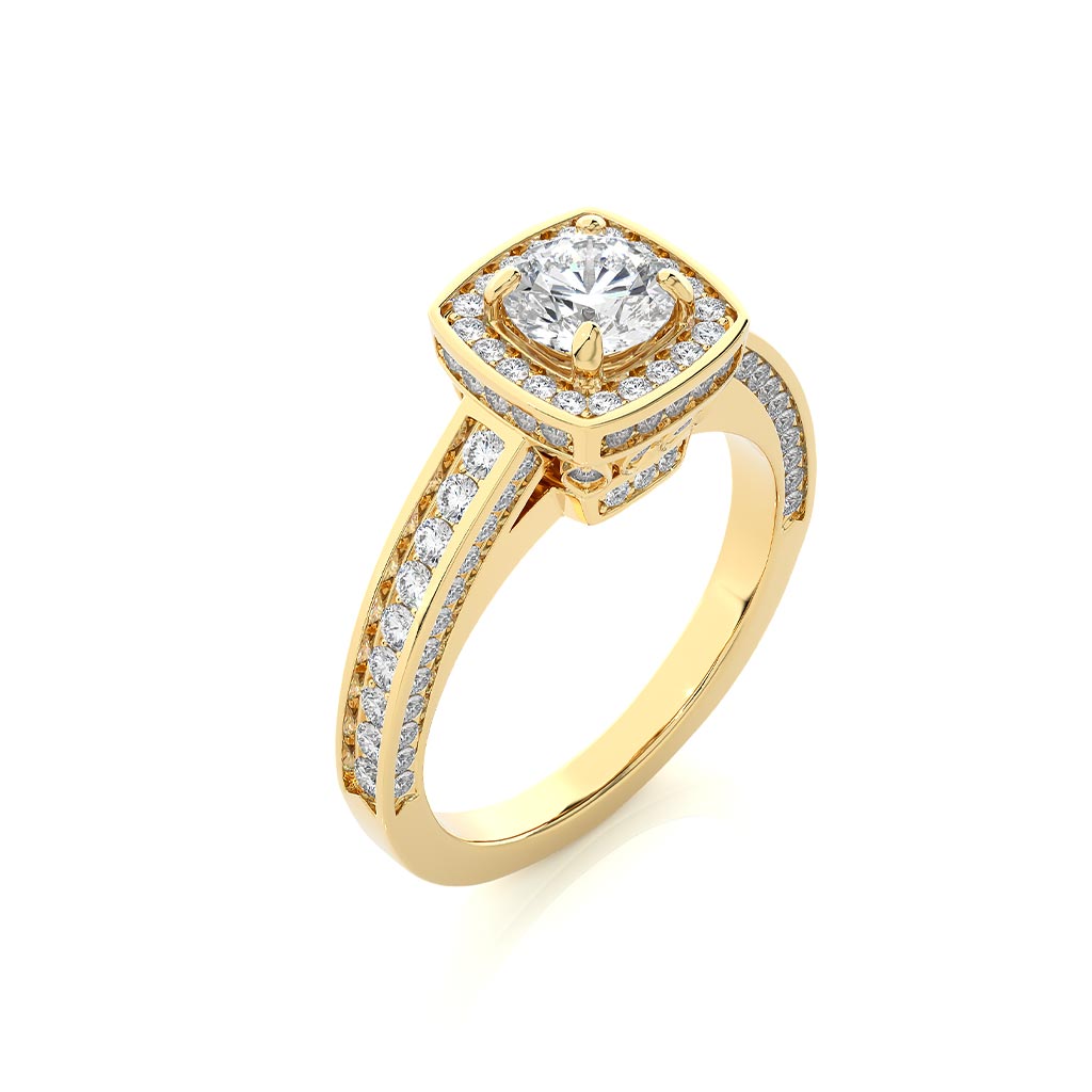 18k Real Diamond Ring JGD-2305-08786