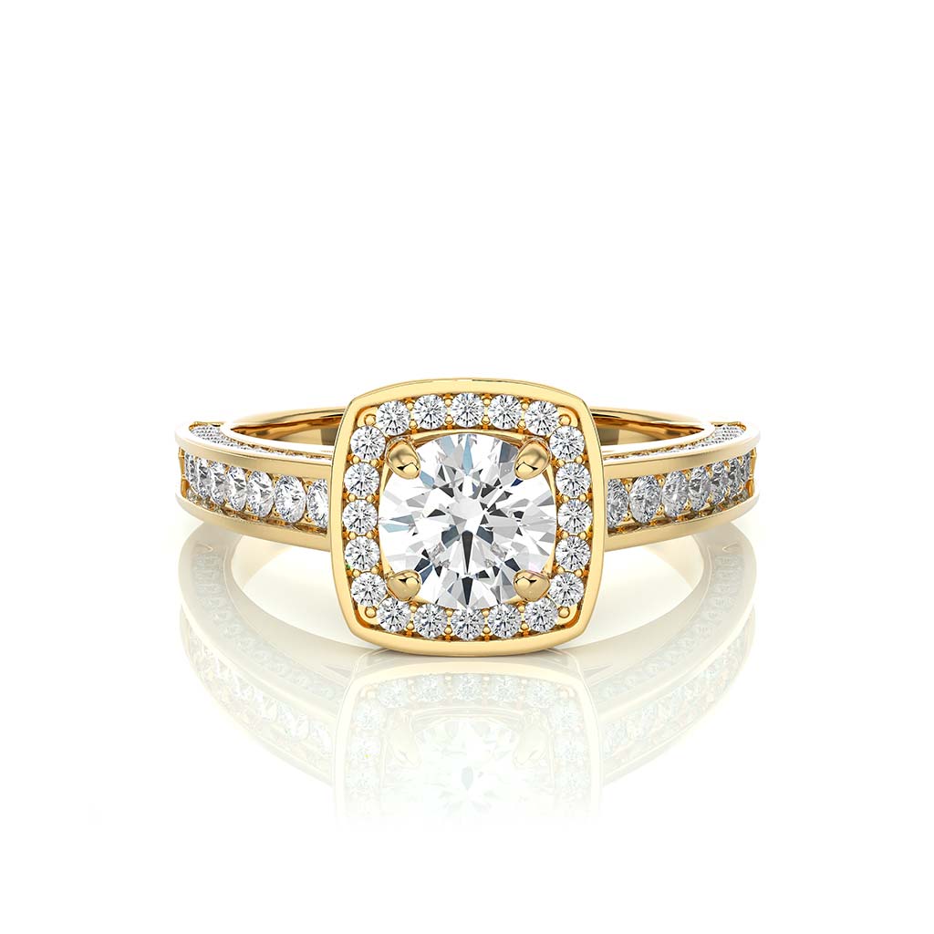 18k Real Diamond Ring JGD-2305-08786