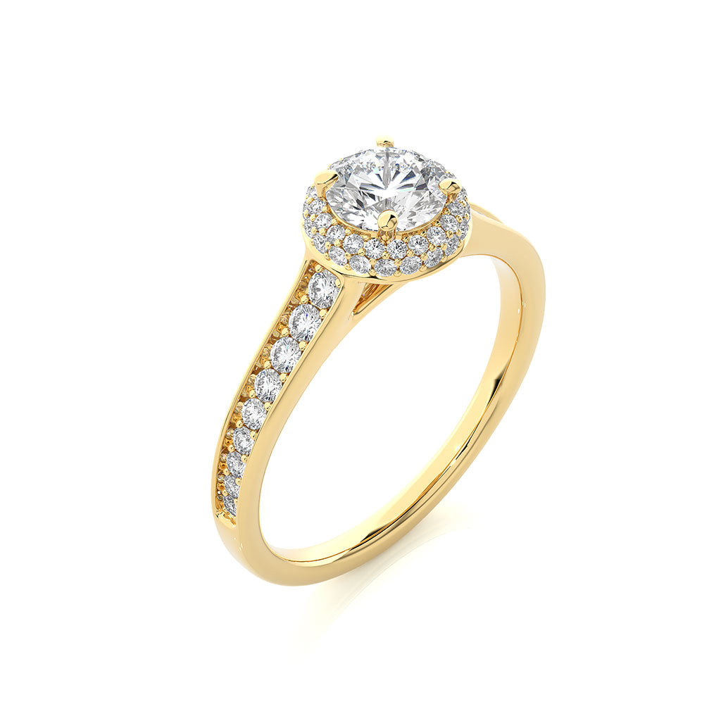 18k Real Diamond Ring JGD-2305-08789