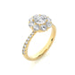 18k Real Diamond Ring JGD-2305-08790