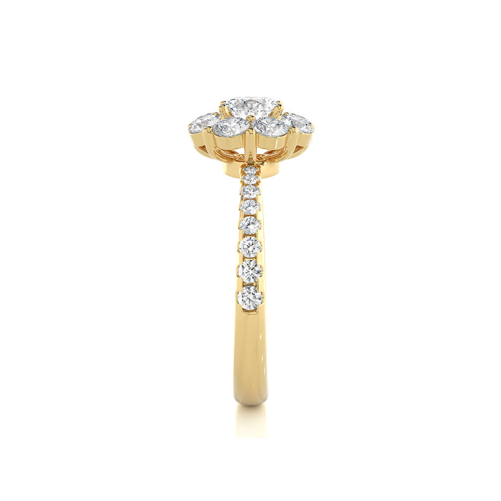 18k Real Diamond Ring JGD-2305-08790