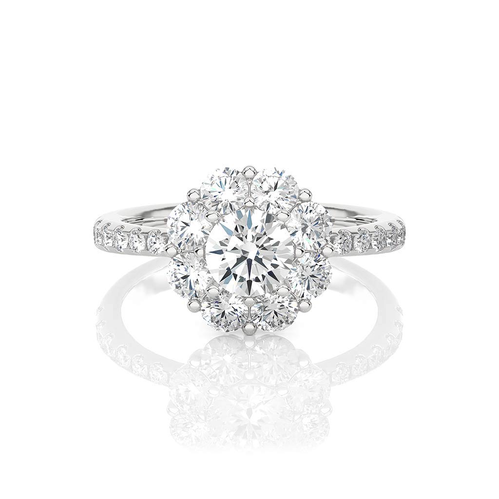 18k Real Diamond Ring JGD-2305-08790