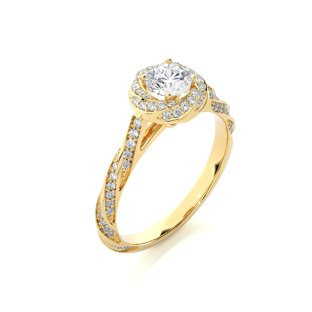 18k Real Diamond Ring JGD-2305-08792