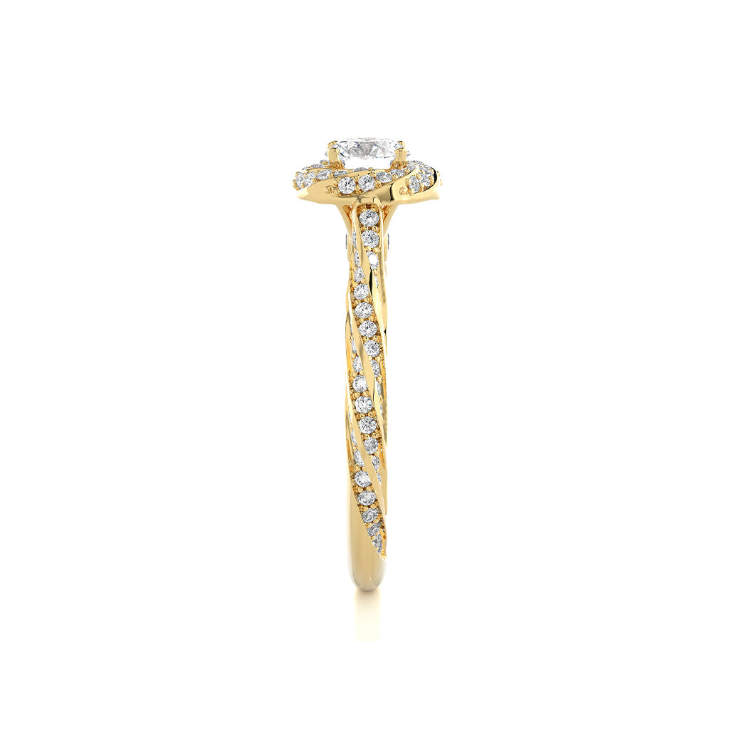 18k Real Diamond Ring JGD-2305-08792