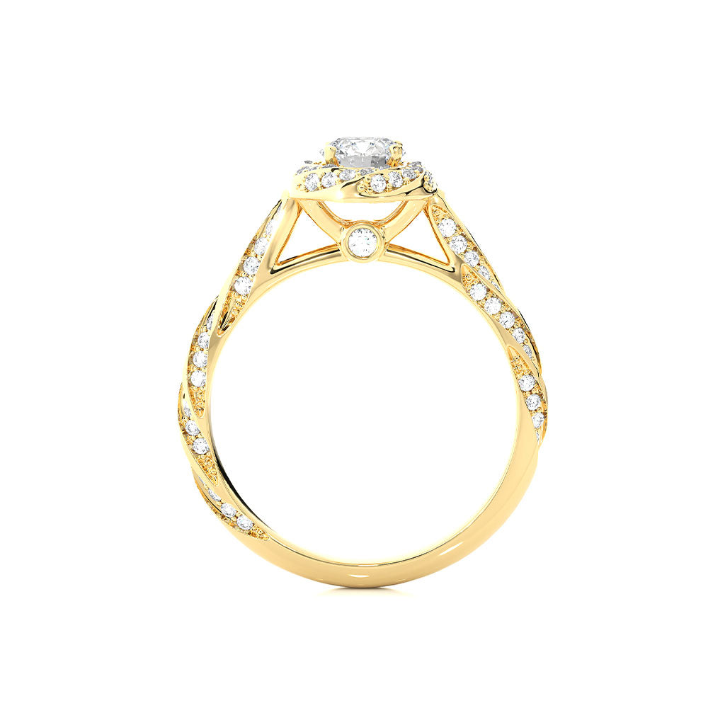 18k Real Diamond Ring JGD-2305-08792