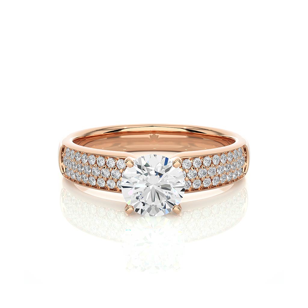 18k Real Diamond Ring JGD-2305-08797