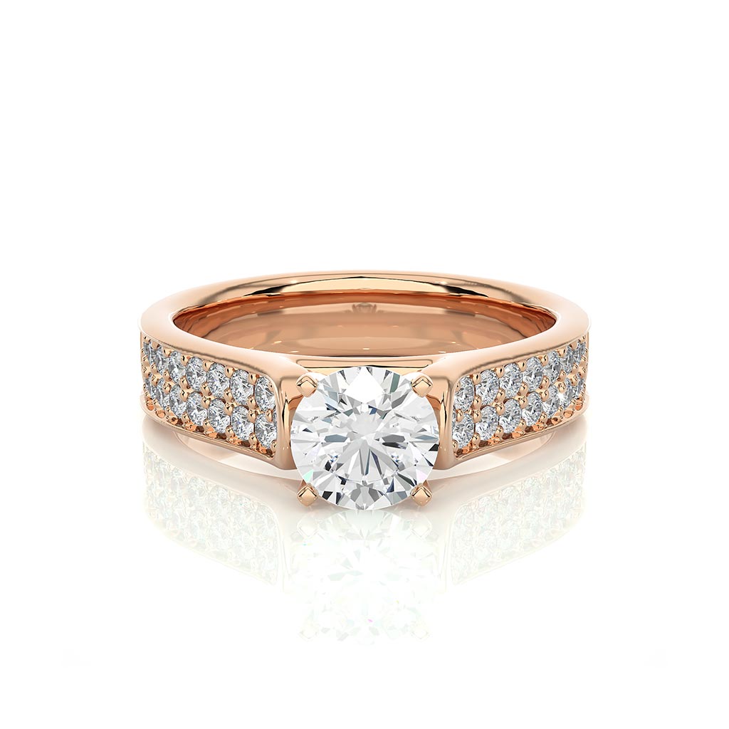 18k Real Diamond Ring JGD-2305-08798