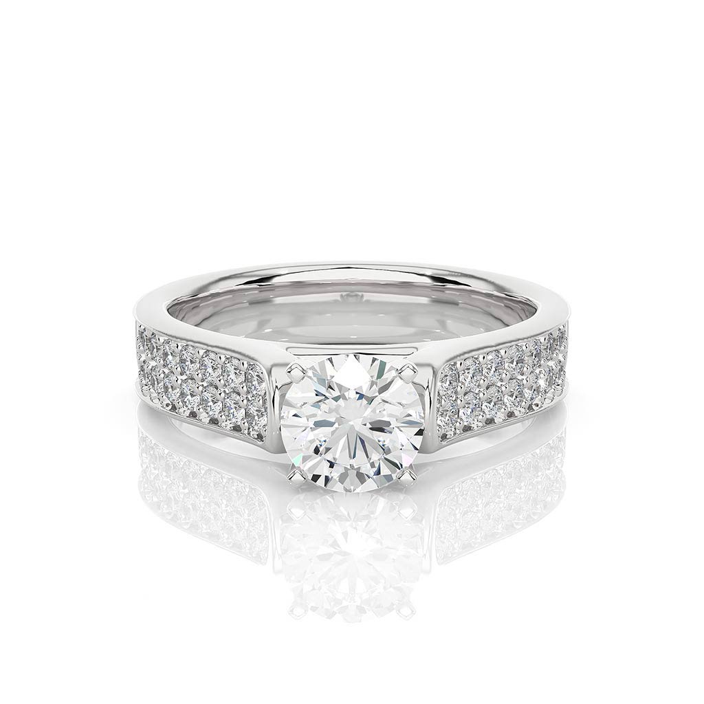 18k Real Diamond Ring JGD-2305-08798