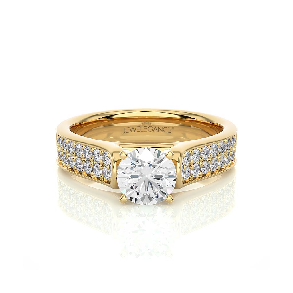 18k Real Diamond Ring JGD-2305-08798