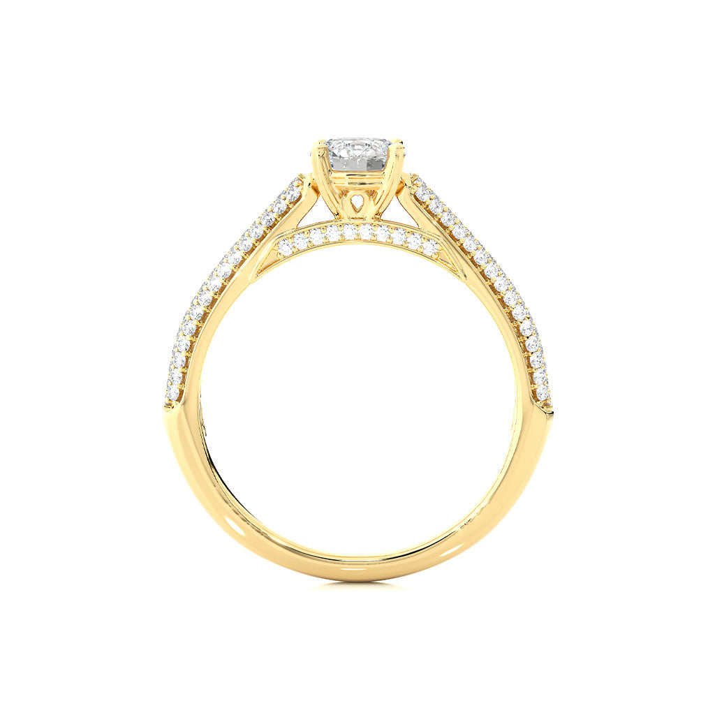 18k Real Diamond Ring JGD-2305-08800