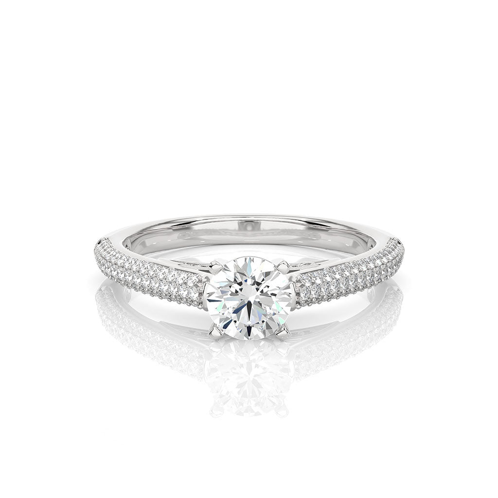 18k Real Diamond Ring JGD-2305-08800