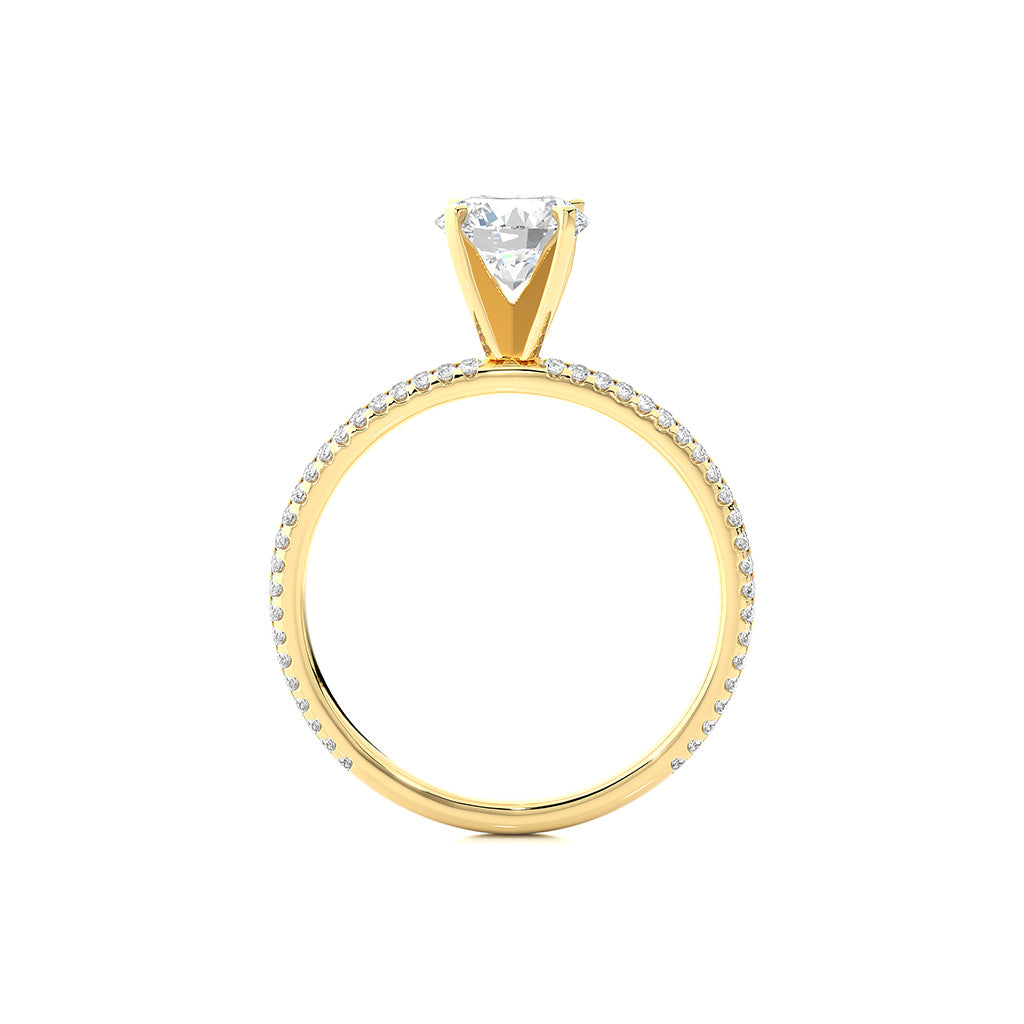 18k Real Diamond Ring JGD-2305-08801