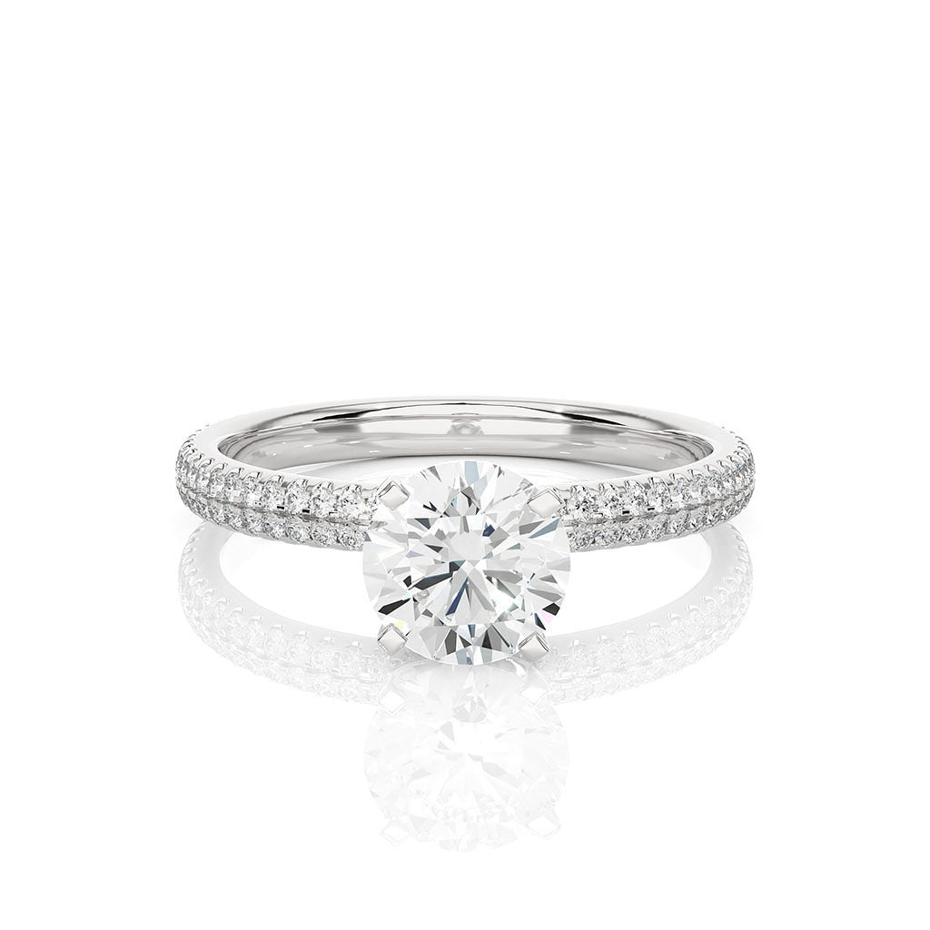 18k Real Diamond Ring JGD-2305-08801