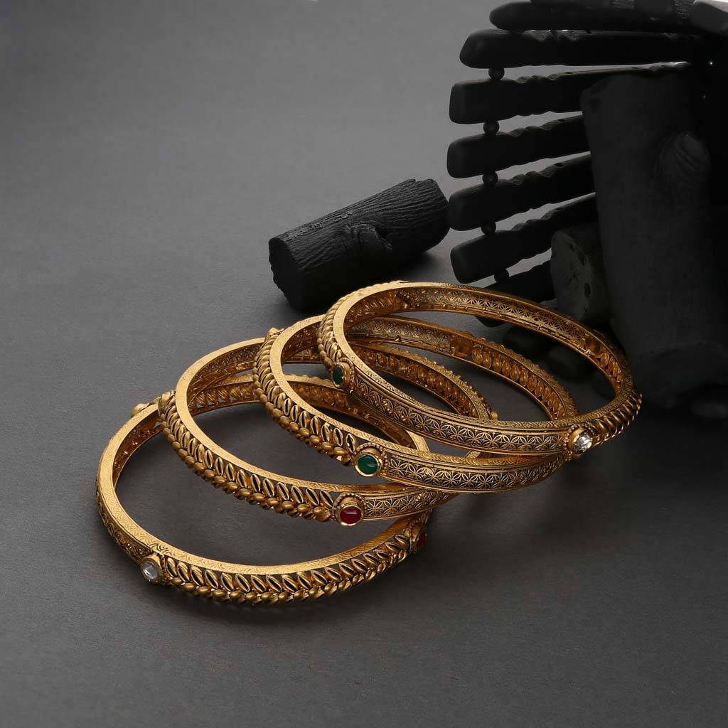 22k Jadtar Bangles JGS-2001-00408