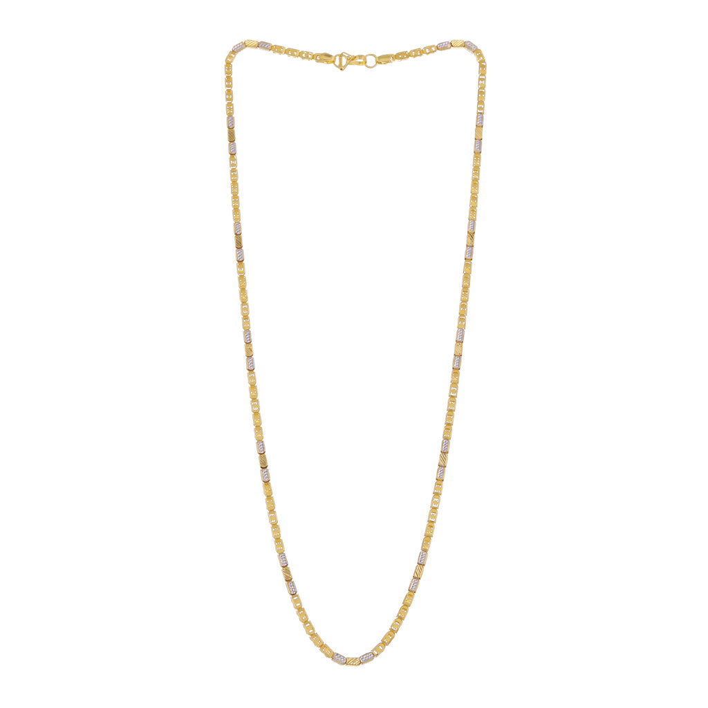 22k Plain Gold Chain JGS-2108-04321