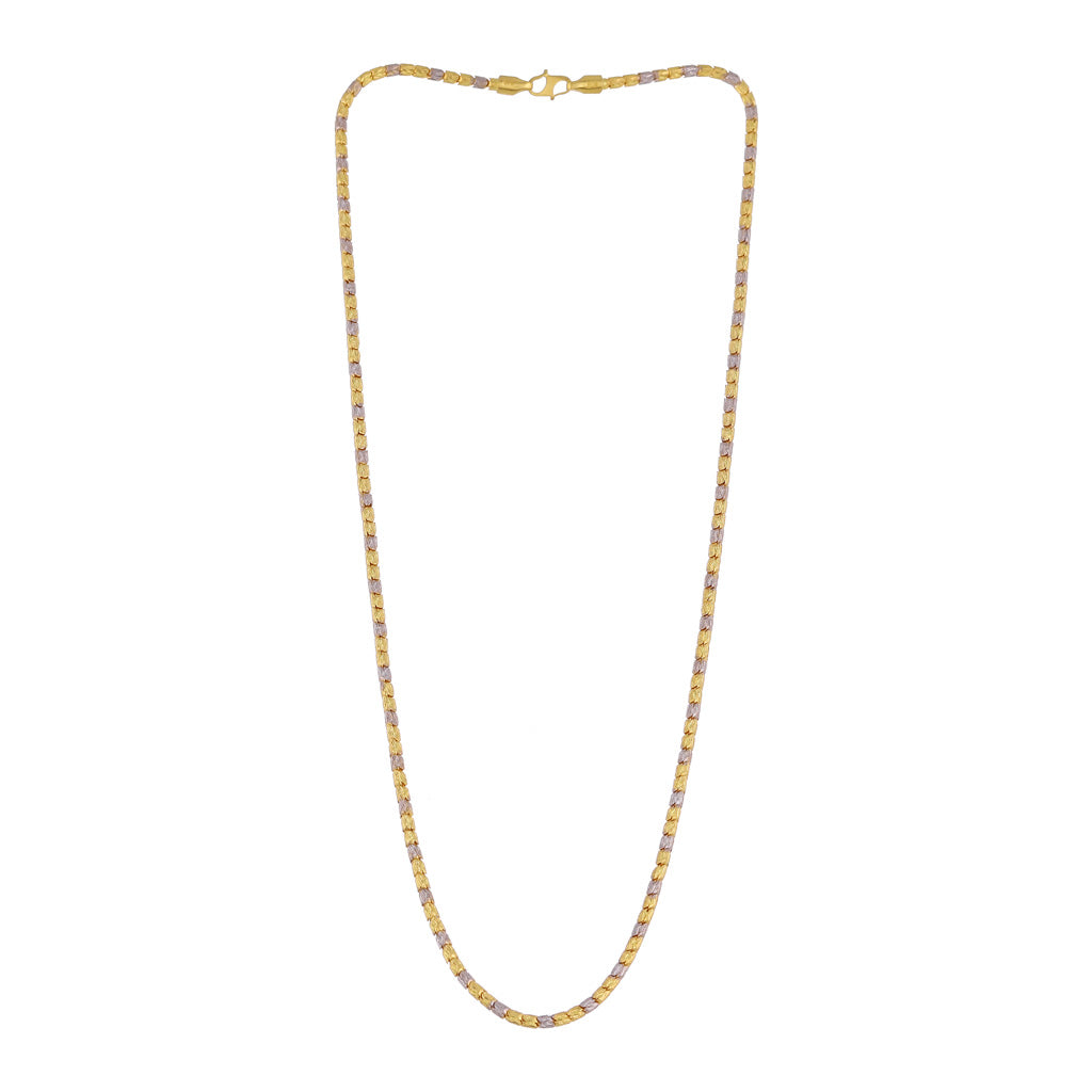 22k Plain Gold Chain JGS-2108-04324