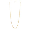 22k Plain Gold Chain JGS-2108-04333