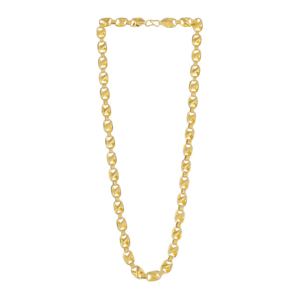 22k Plain Gold Chain JGS-2108-04339