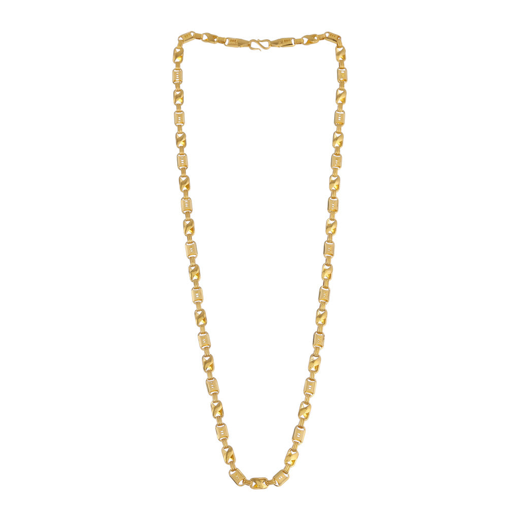 22k Plain Gold Chain JGS-2108-04345