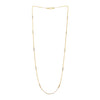 22k Plain Gold Chain JGS-2108-04346