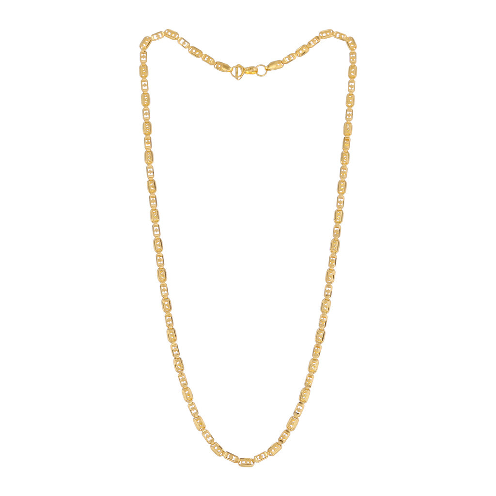 22k Plain Gold Chain JGS-2108-04351