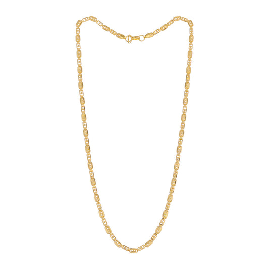 22k Plain Gold Chain JGS-2108-04351