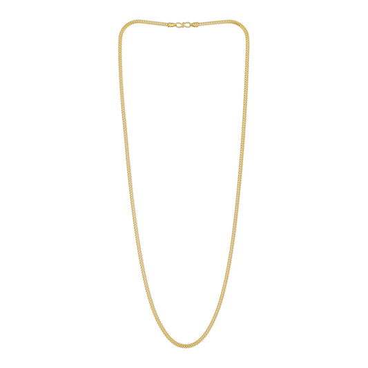 22k Plain Gold Chain JGS-2108-04357